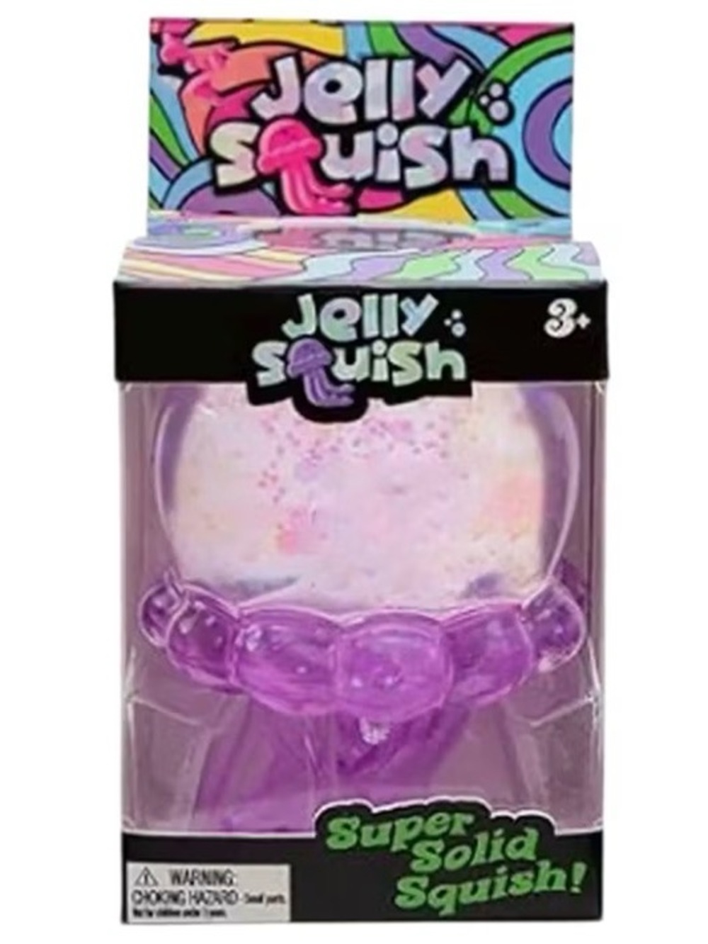 Schylling NeeDoh Jelly Squish Select Color Purple